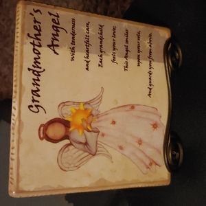 Grandmother's 👼 Angel Plaque with Stand